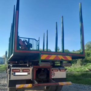 foto 6x6 Ginaf(DAF) 37.5t hook+ crane (2023 renovation!) container grab forestry